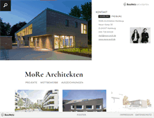 Tablet Screenshot of more-arch.de